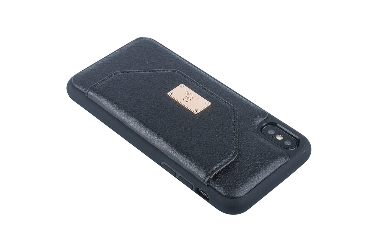 Backcover voor iPhone X-Xs - Zwart (8719273285497) Backcover voor iPhone X-Xs - Zwart (8719273285497)