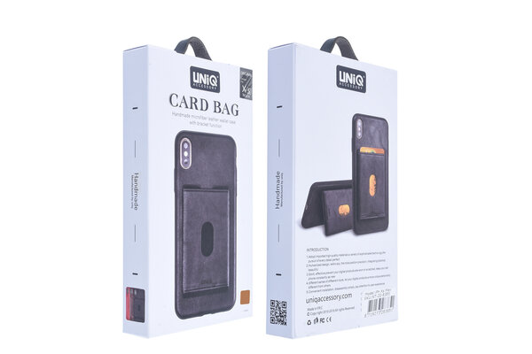 UNIQ Accessory Backcover voor iPhone X-Xs Max - Bruin (8719273283851) UNIQ Accessory Backcover voor iPhone X-Xs Max - Bruin (8719273283851)