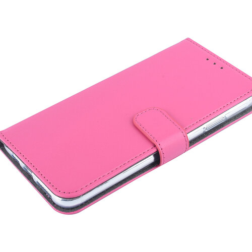 Roze hoesje iPhone Xs Max Book Case - Pasjeshouder - Magneetsluiting