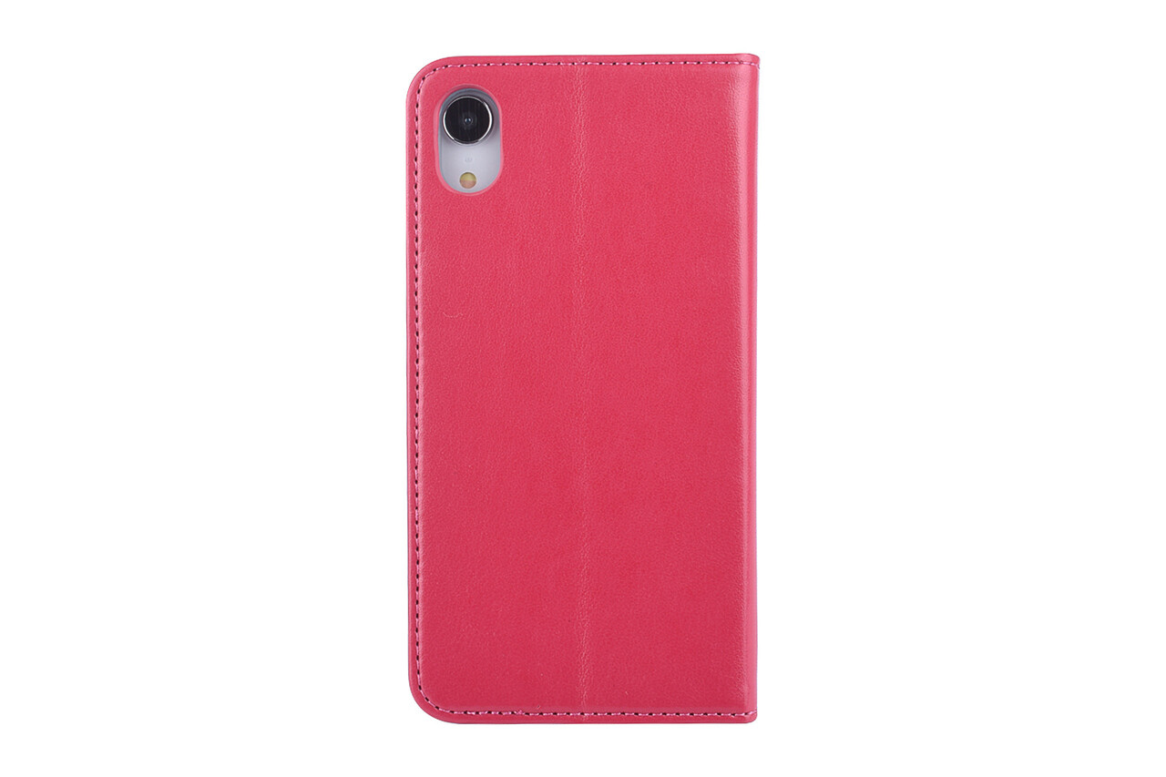 Apple iPhone XR Kartenhalter Pink Book-Case hul -Magnetverschluss - Kunststof;TPU Apple iPhone XR Kartenhalter Pink Book-Case hul -Magnetverschluss - Kunststof;TPU