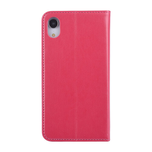 Apple iPhone XR Kartenhalter Pink Book-Case hul -Magnetverschluss - Kunststof;TPU
