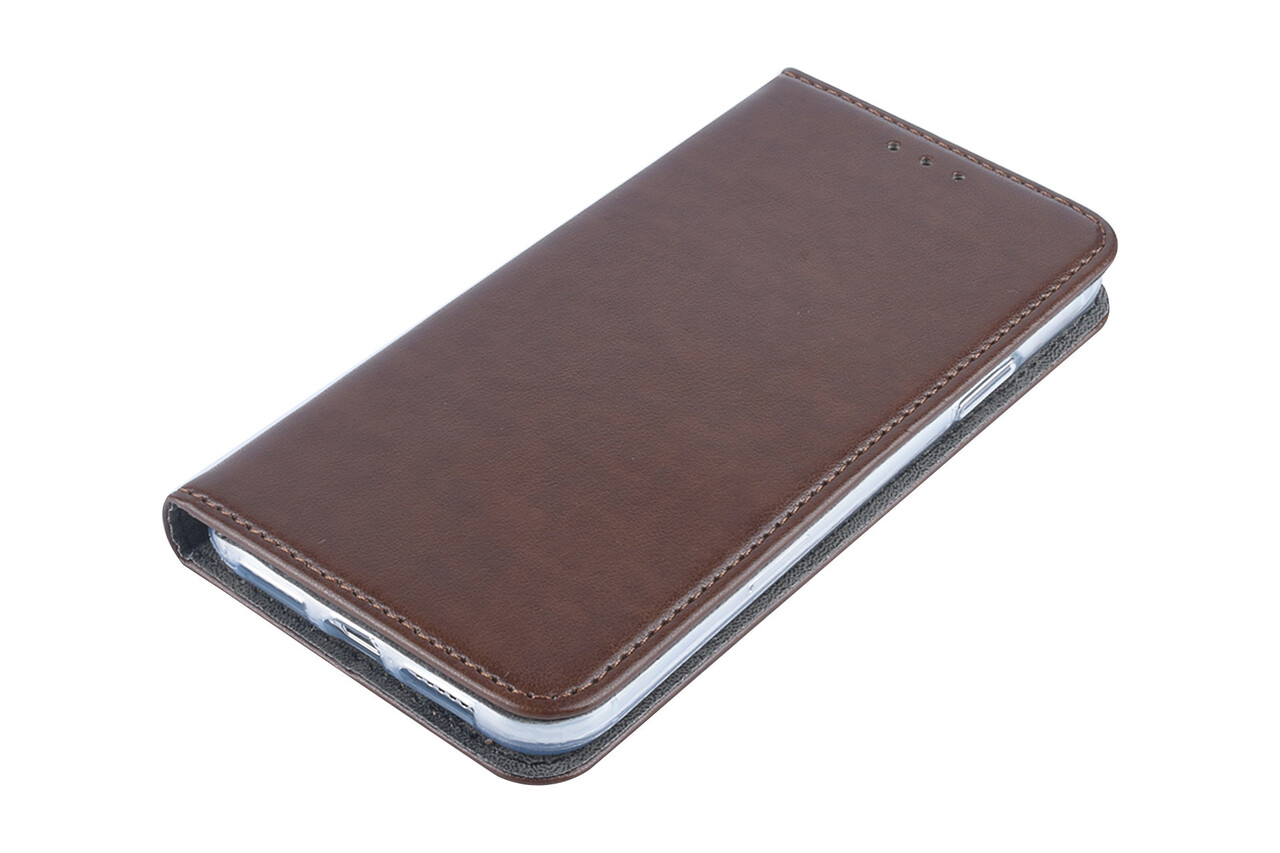 Bruin hoesje iPhone XR - Book Case - Pasjeshouder - Magneetsluiting Bruin hoesje iPhone XR - Book Case - Pasjeshouder - Magneetsluiting