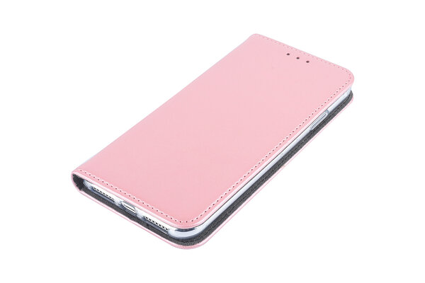 Apple iPhone Xs Max Titulaire de la carte Rose Book type housse - Fermeture magnétique Apple iPhone Xs Max Titulaire de la carte Rose Book type housse - Fermeture magnétique
