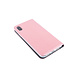 Roze hoesje voor iPhone Xs Max Book Case - Pasjeshouder - Magneetsluiting Roze hoesje voor iPhone Xs Max Book Case - Pasjeshouder - Magneetsluiting