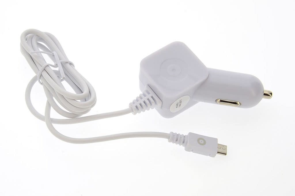 Oplader muvit 2.4A micro USB - Wit, foto 2 van 2