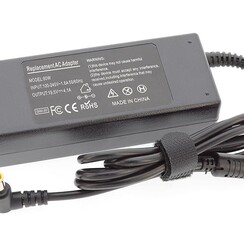 Laptop adapter voor Sony 80W - Zwart (8719273234709)
