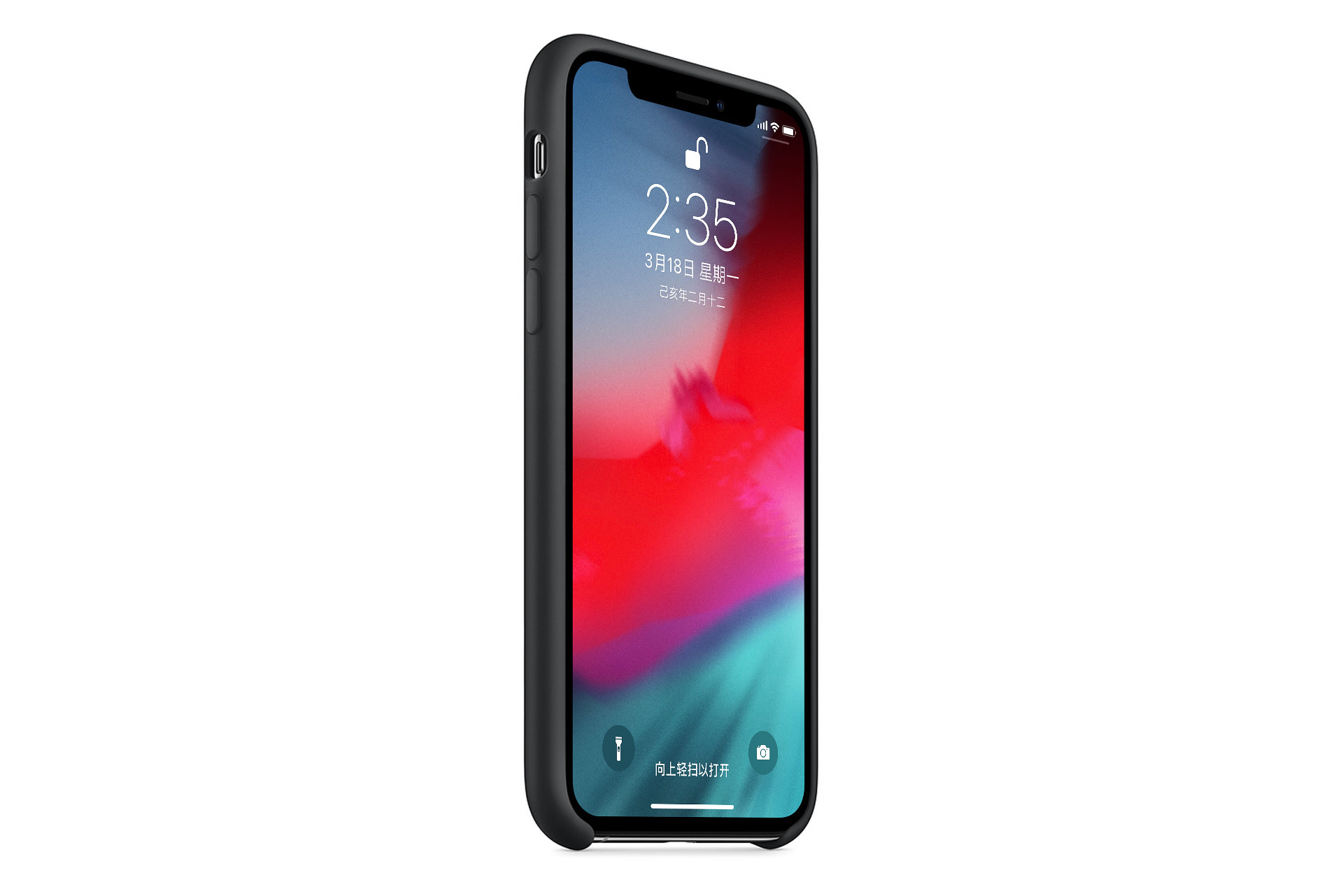 Backcover voor iPhone X/Xs - Zwart (8719273292594), foto 2 van 3
