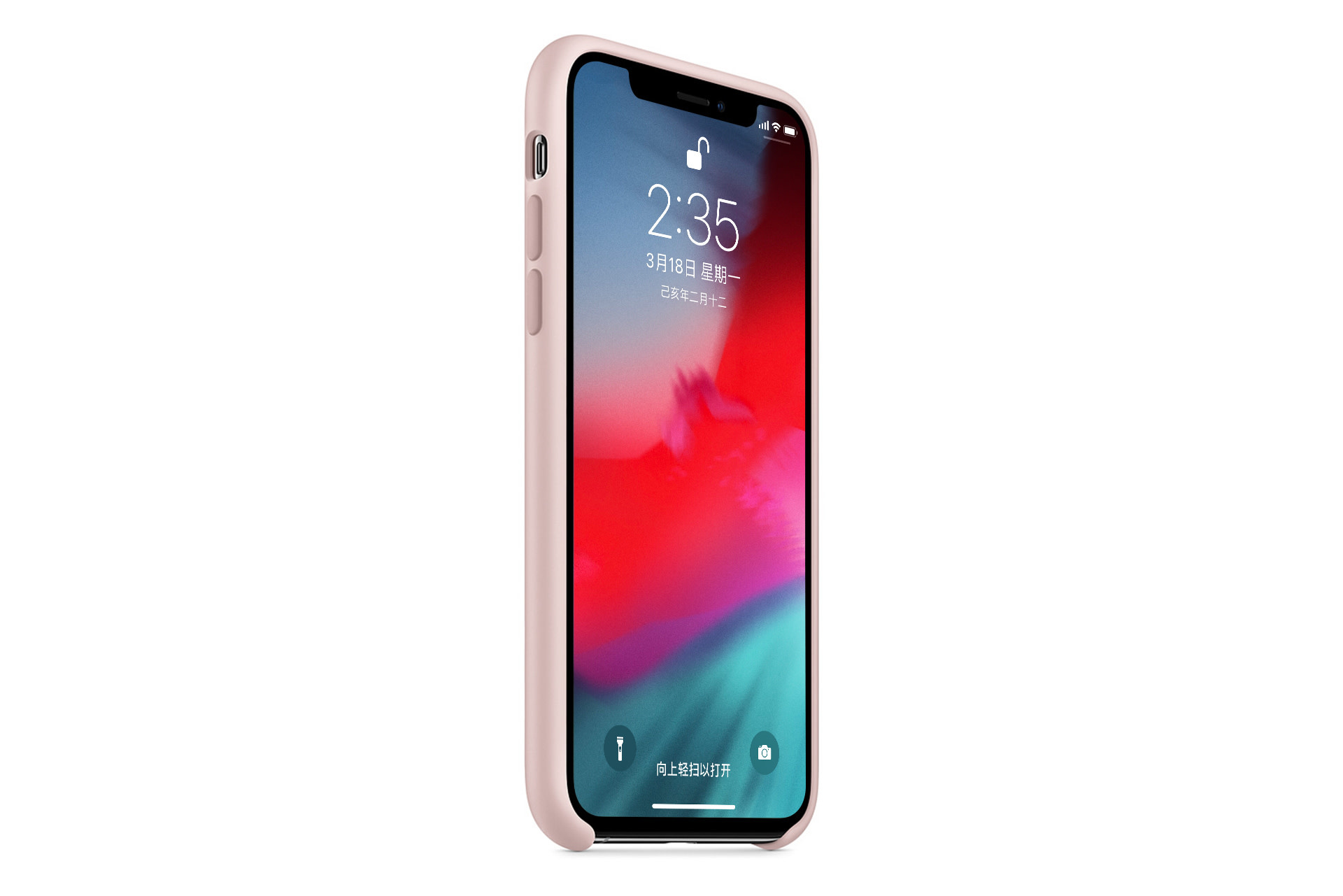 Backcover voor iPhone X/Xs - Roze (8719273292624), foto 2 van 6