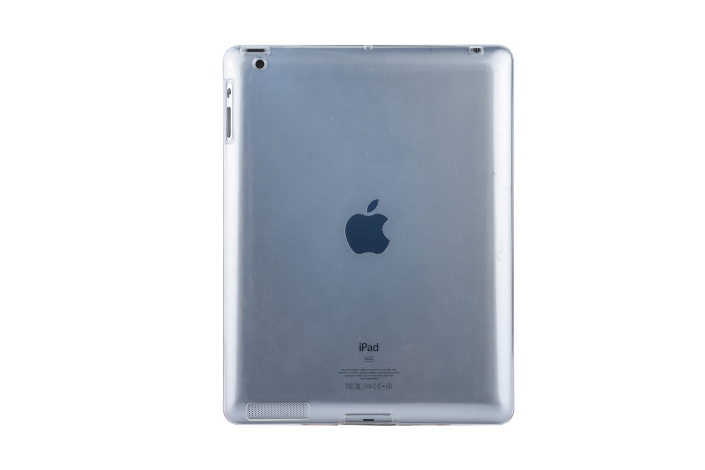 Apple Transparant Back Cover Tablet voor iPad 2-3-4, foto 2 van 5