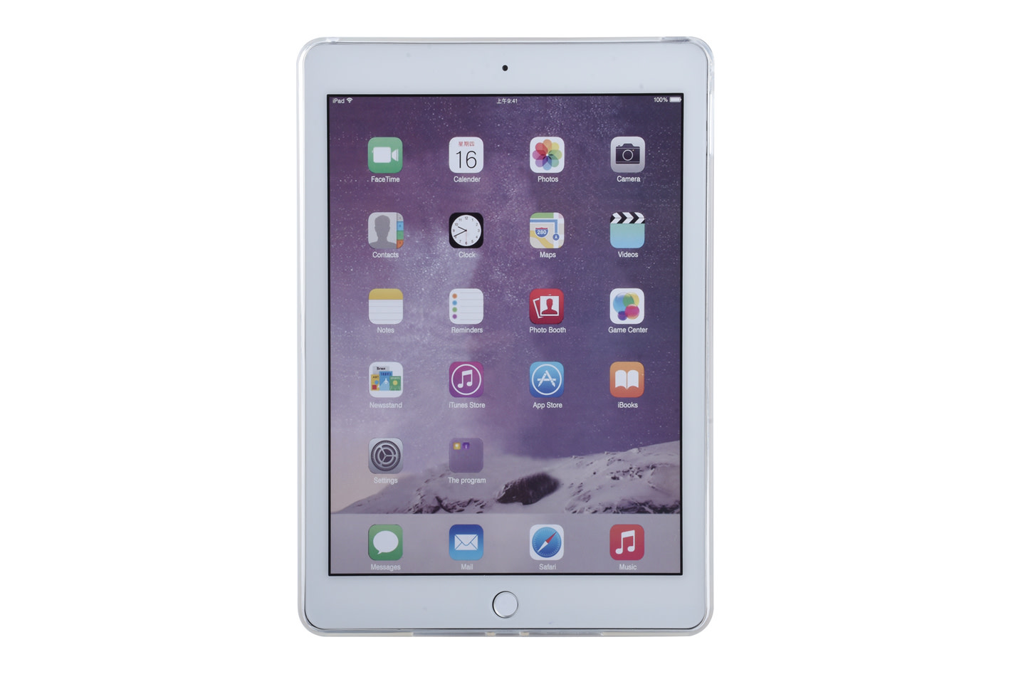 Apple Transparant Back Cover Tablet voor iPad Air 2, foto 3 van 5