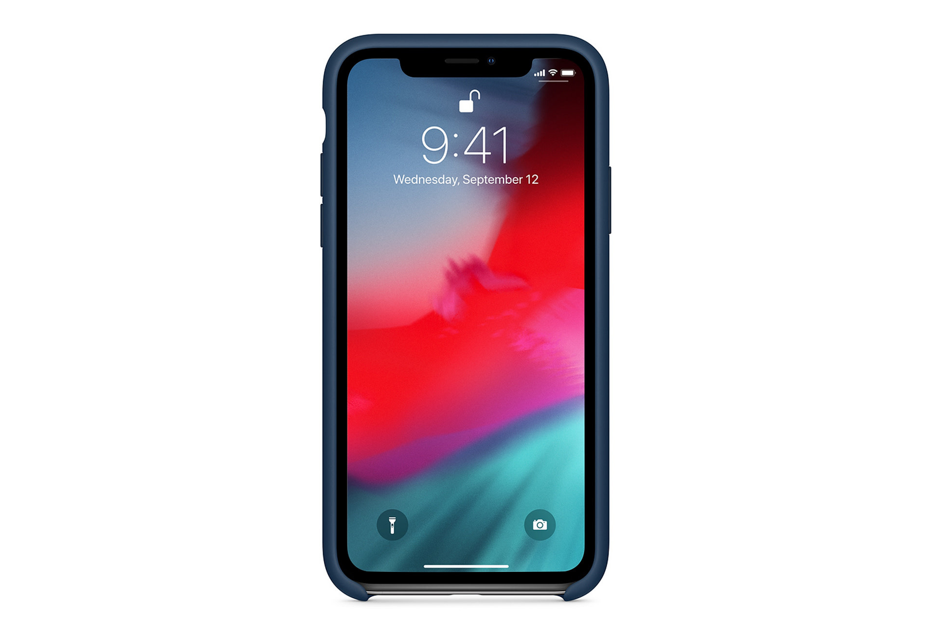 Backcover voor iPhone Xs Max - Blauw (8719273292716), foto 3 van 3