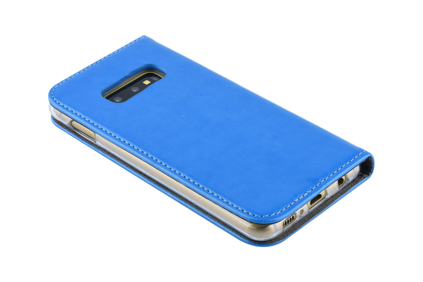 Blauw Book case hoesje voor Galaxy S10e, foto 3 van 5