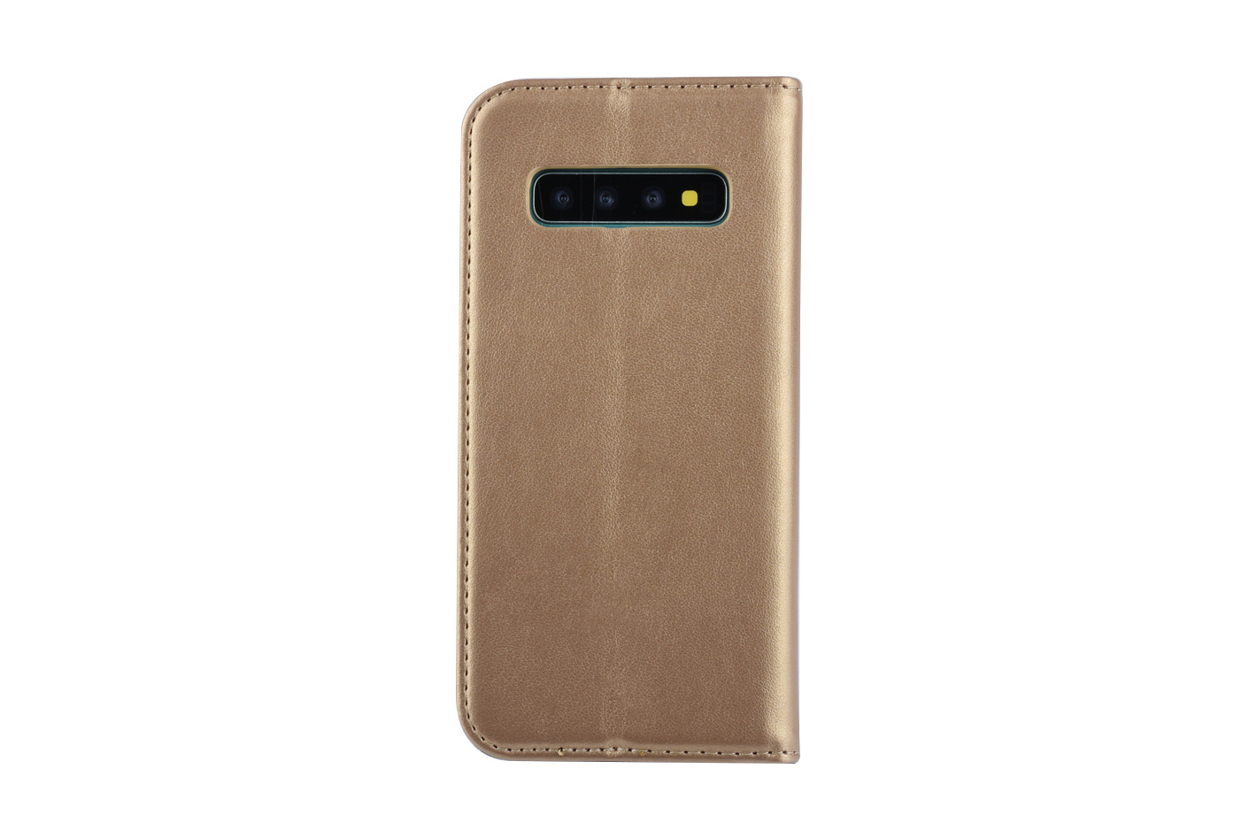 Goud Book case hoesje voor Galaxy S10, foto 2 van 5
