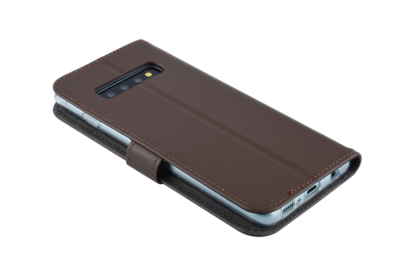 Bruin hoesje voor Galaxy S10 - Book case, foto 3 van 6