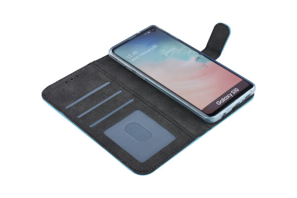 Book-Case für Galaxy S10 - Blau (8719273292129) Book-Case für Galaxy S10 - Blau (8719273292129)