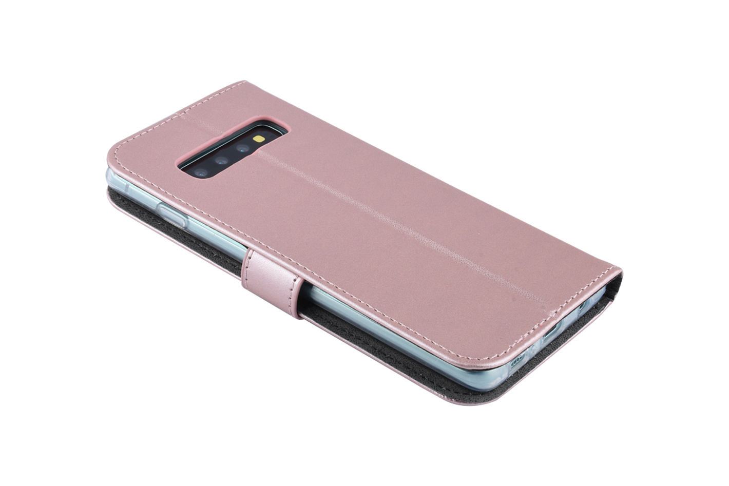 Rose Gold hoesje voor Galaxy S10 - Book case, foto 3 van 6