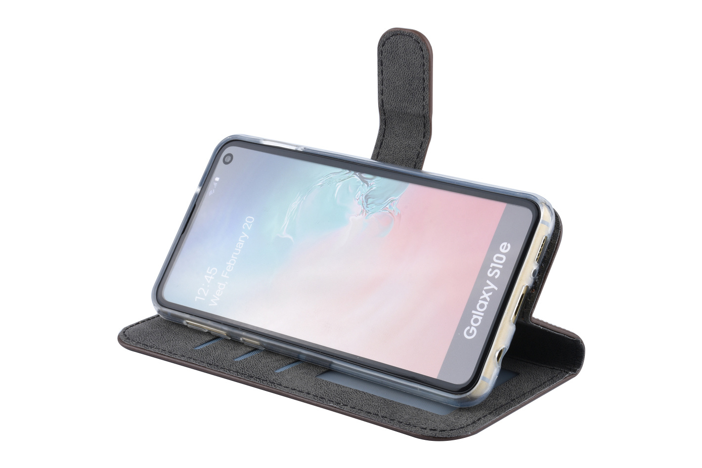 Book case voor Galaxy S10e - Bruin (S10e), foto 5 van 5