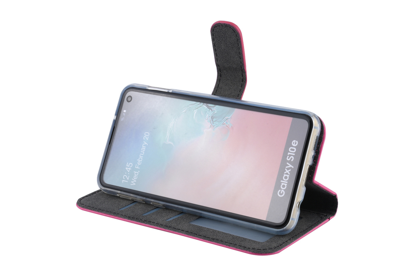 Book case voor Galaxy S10e - Hot Pink (S10e), foto 5 van 5