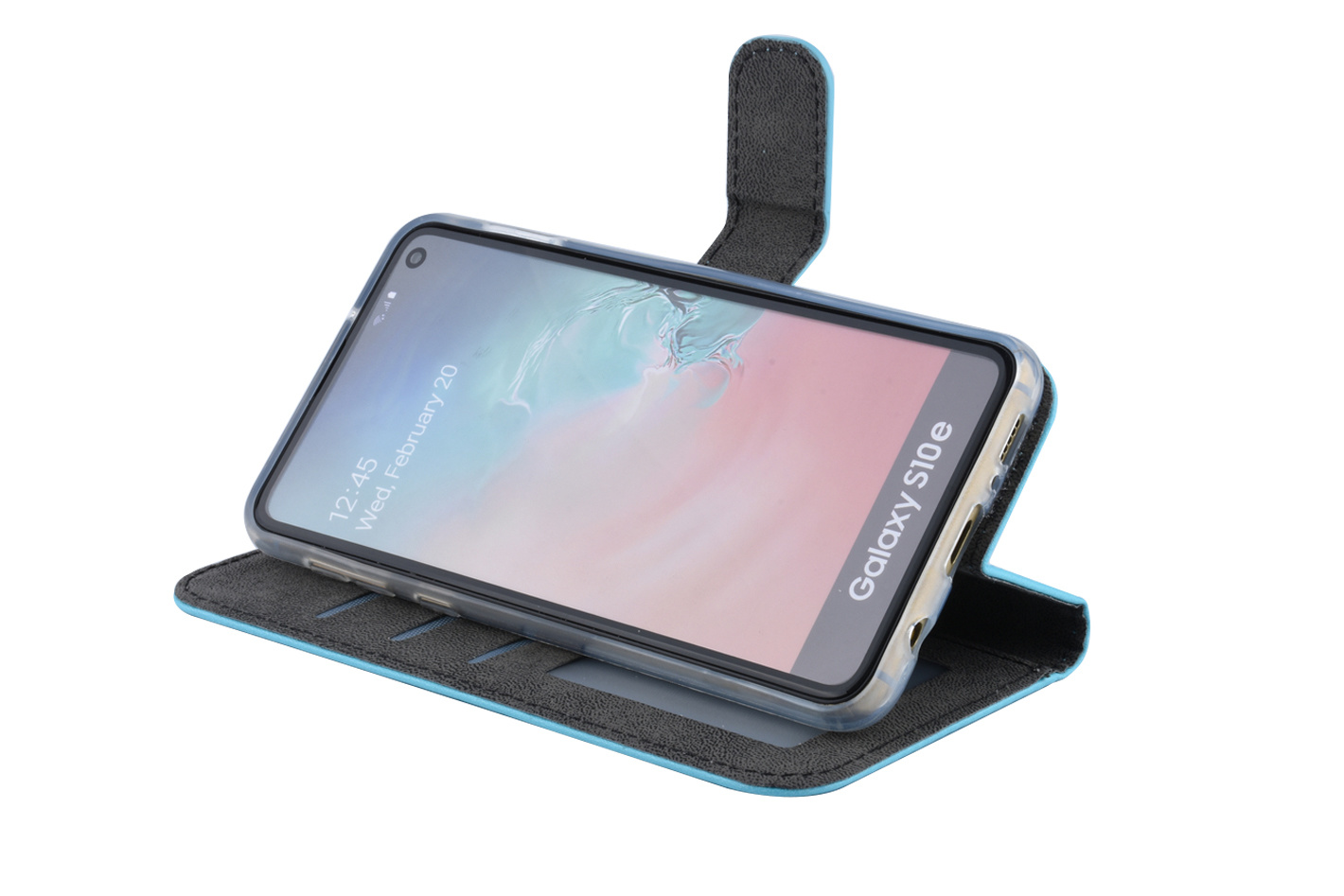 Blauw hoesje voor Galaxy S10e - Book case, foto 5 van 5