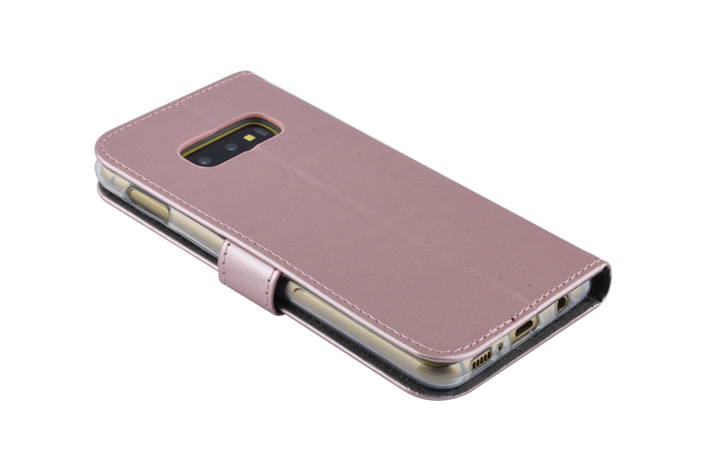 Rose Gold hoesje voor Galaxy S10e - Book case, foto 3 van 5