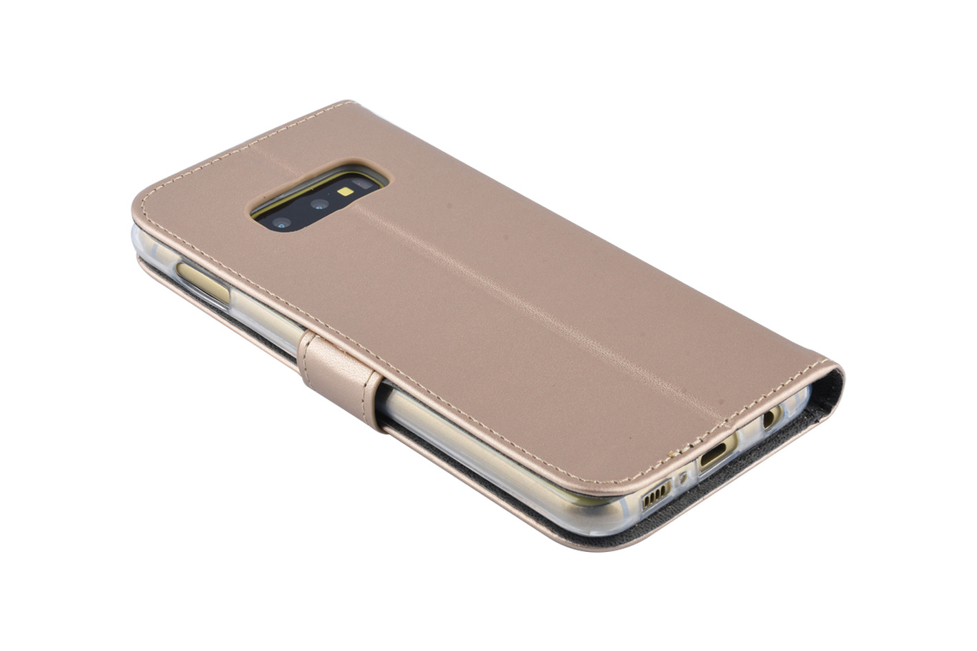 Goud hoesje voor Galaxy S10e - Book case, foto 3 van 5