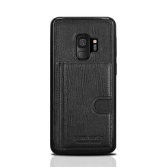 Pierre Cardin silicone backcover voor Galaxy S9 - Zwart (8719273146057)