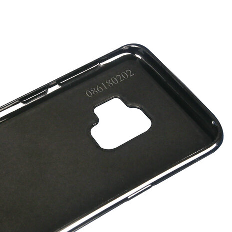 Pierre Cardin Pierre Cardin silicone backcover voor Galaxy S9 - Bruin (8719273146071)