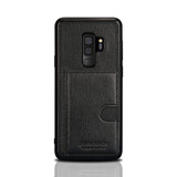Pierre Cardin Pierre Cardin silicone backcover voor Galaxy S9 Plus - Zwart (8719273146088)