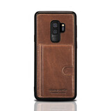 Pierre Cardin Pierre Cardin silicone backcover voor Galaxy S9 Plus - Bruin (8719273146101)