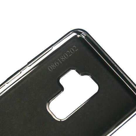 Pierre Cardin Pierre Cardin silicone backcover voor Galaxy S9 Plus - Bruin (8719273146101)