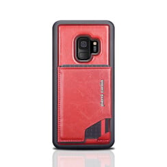 Pierre Cardin silicone backcover voor Galaxy S9 - Rood (8719273146002)