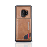 Pierre Cardin Pierre Cardin silicone backcover voor Galaxy S9 - Bruin (8719273146019)