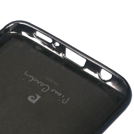 Pierre Cardin Pierre Cardin silicone backcover voor Galaxy S9 Plus - Bruin (8719273146101)