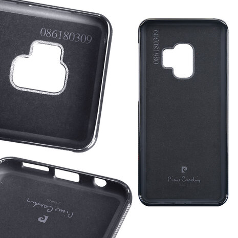 Pierre Cardin Pierre Cardin silicone backcover voor Galaxy S9 - Rood (8719273146002)