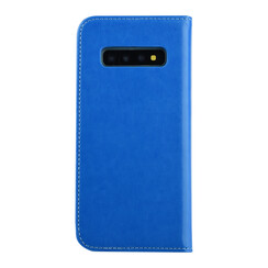 Blauw hoesje Samsung Galaxy S10 Plus Book Case - Pasjeshouder - Magneetsluiting