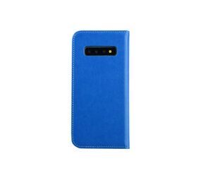 Samsung Galaxy S10+ Titulaire de la carte Bleu Book type housse - Fermeture magnétique Samsung Galaxy S10+ Titulaire de la carte Bleu Book type housse - Fermeture magnétique