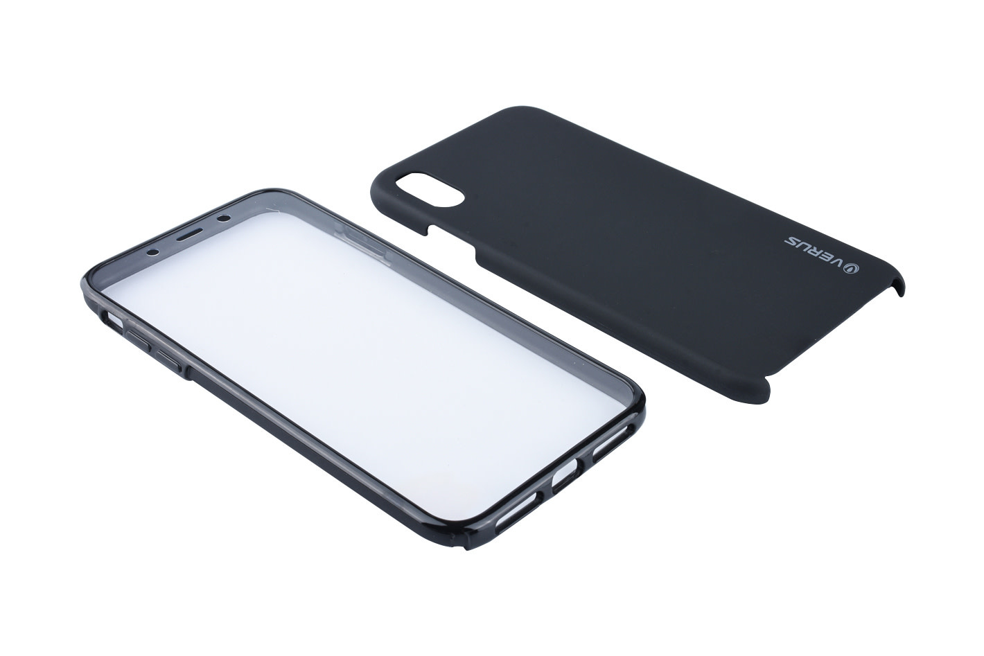 Backcover 360 voor Apple iPhone Xs Max - Zwart, foto 5 van 6