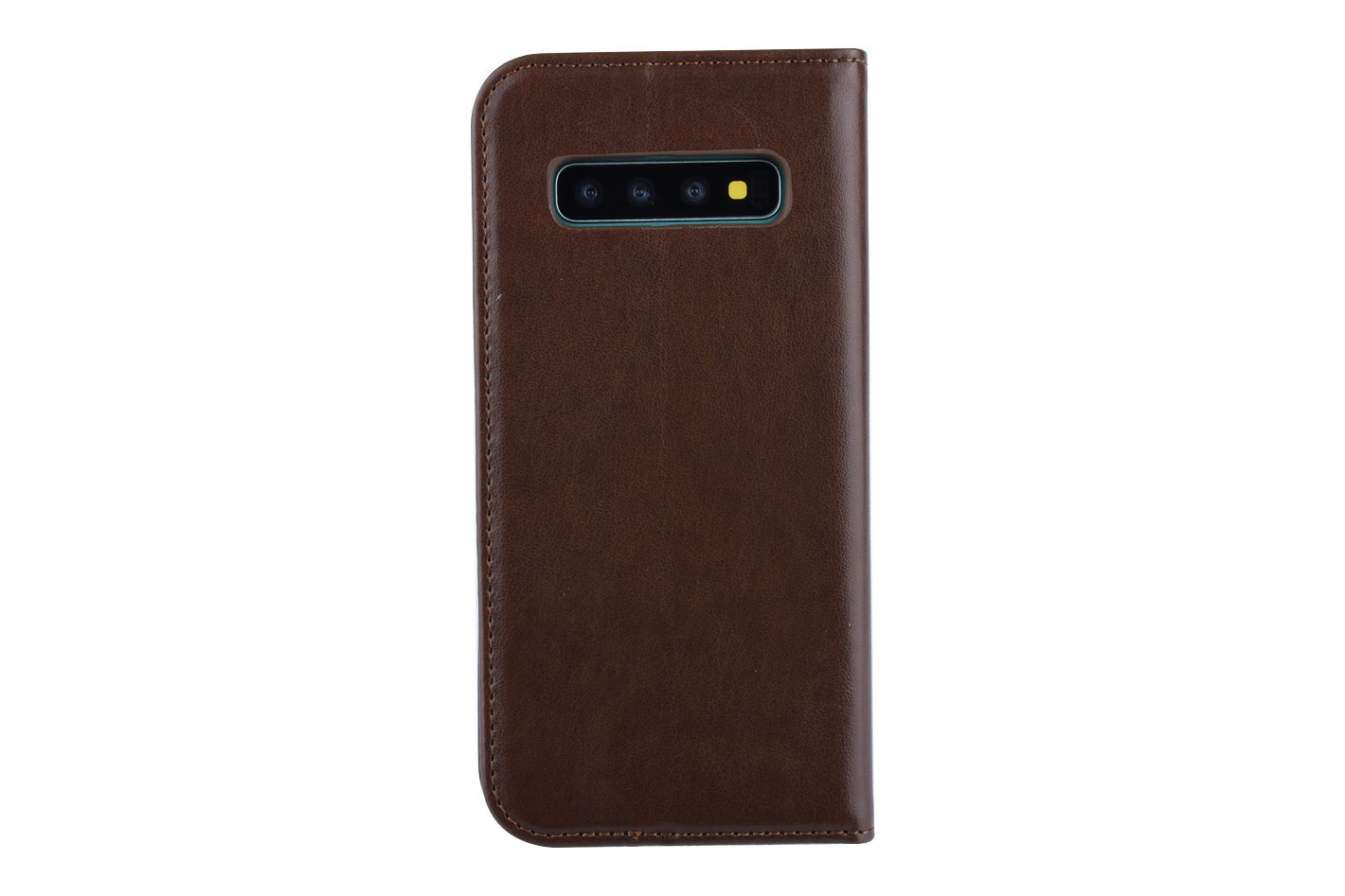 Bruin hoesje Samsung Galaxy S10 - Book Case - Pasjeshouder - Magneetsluiting, foto 2 van 5