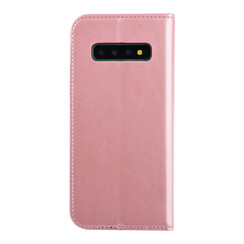 RoseGold hoesje Samsung Galaxy S10 Plus - Book Case - Pasjeshouder - Magneetsluiting