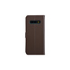 Samsung Galaxy S10+ Titulaire de la carte Marron Book type housse - Fermeture magnétique Samsung Galaxy S10+ Titulaire de la carte Marron Book type housse - Fermeture magnétique