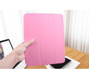Apple iPad Pro 12.9 (2018) Roze Smart Case - Book Case Tablethoes Apple iPad Pro 12.9 (2018) Roze Smart Case - Book Case Tablethoes