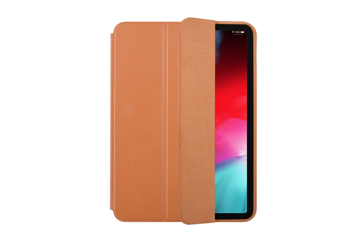 Apple iPad Pro 12.9 (2018) Bruin Smart Case - Book Case Tablethoes, foto 4 van 6