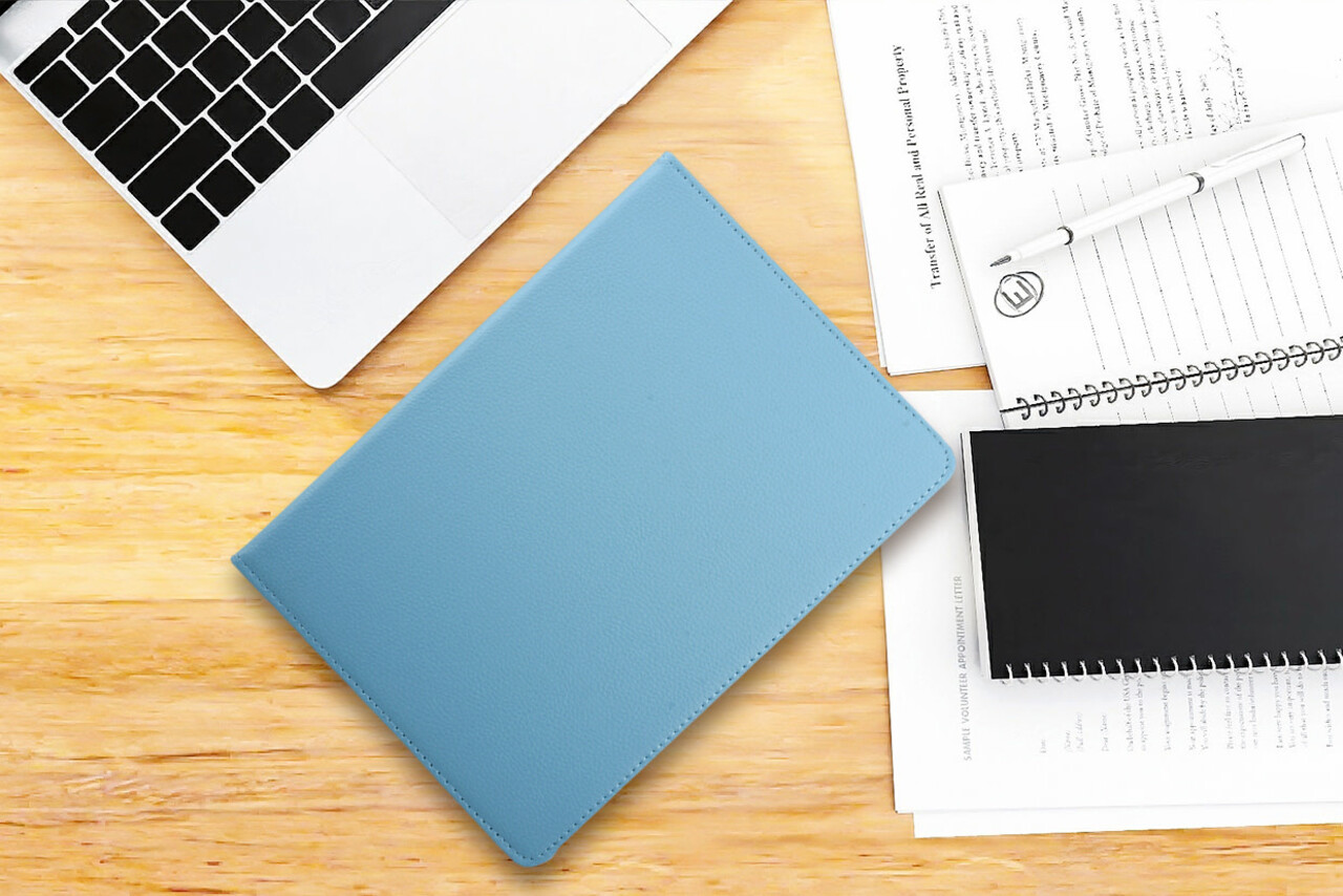 Apple iPad Pro 11 (2018) Blauw 360 graden draaibare hoes - Book Case Tablethoes Apple iPad Pro 11 (2018) Blauw 360 graden draaibare hoes - Book Case Tablethoes