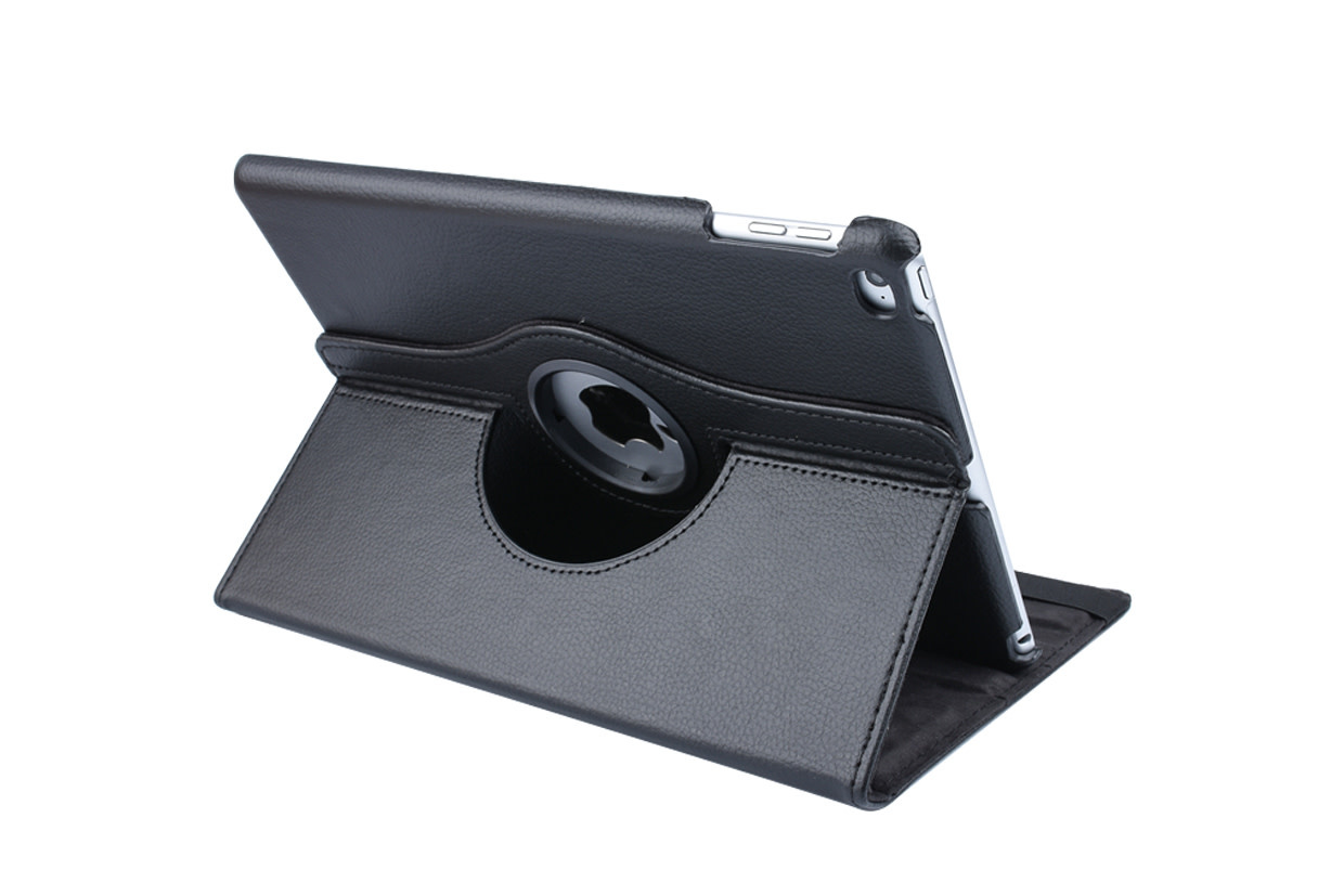 Apple iPad 9.7 (2018) Zwart Smart Case - Book Case Tablethoes, foto 5 van 6