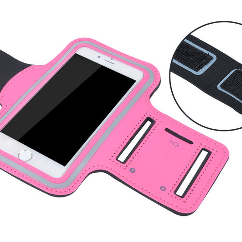 Armbinde für Sport Small - Hot Pink