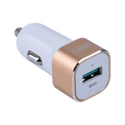 UNIQ Accessory Kfz-Ladegerät für Micro 1x USB - (EU Garantie) Weiß