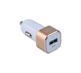 UNIQ Accessory UNIQ Accessory Car charger for Micro 1x USB - (EU Garantie) White UNIQ Accessory UNIQ Accessory Car charger for Micro 1x USB - (EU Garantie) White