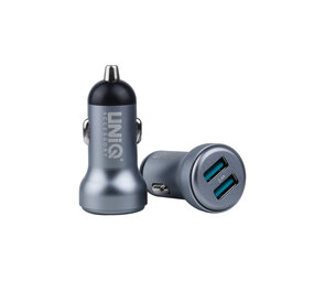 UNIQ Accessory UNIQ Accessory Voiture Chargeur pour Micro USB - Gris UNIQ Accessory UNIQ Accessory Voiture Chargeur pour Micro USB - Gris