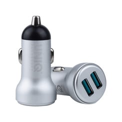 UNIQ Accessory Kfz-Ladegerät für Micro 2x USB - Silber