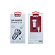 UNIQ Accessory UNIQ Accessory Autolader Micro 2x USB - Zilver UNIQ Accessory UNIQ Accessory Autolader Micro 2x USB - Zilver